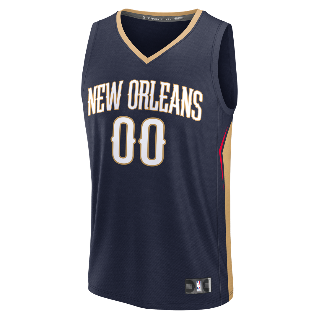 New Orleans Pelicans Fanatics Fast Break Custom Jersey - Statement Edition - Red Team Jersey Sports Fan Apparel
