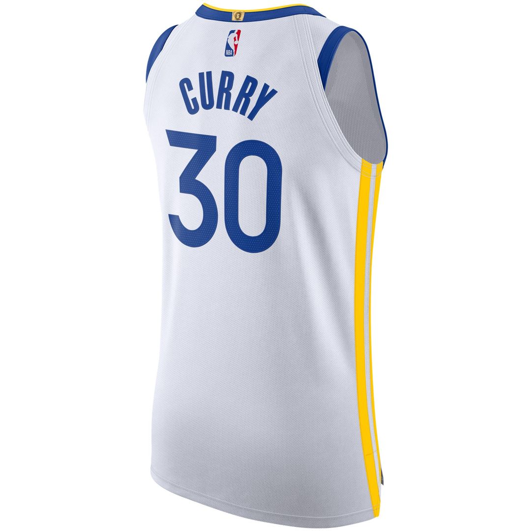 Golden State Warriors Stephen Curry Nike Authentic Jersey - Association Edition - White Team Jersey Sports Fan Apparel