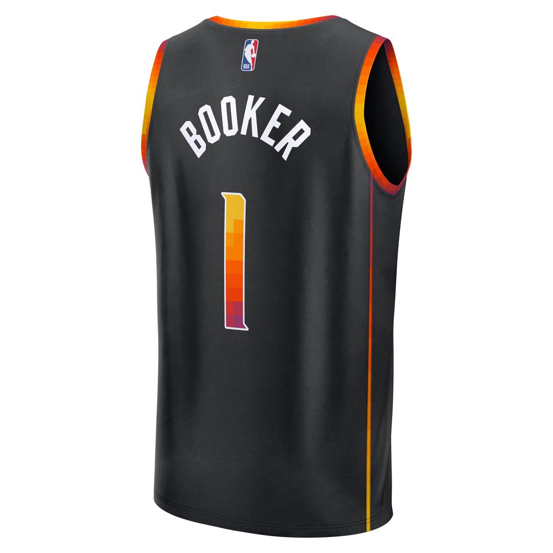 Phoenix Suns Devin Booker Fanatics Youth Fast Break Replica Player Jersey - Statement Edition - Black Team Jersey Sports Fan Apparel