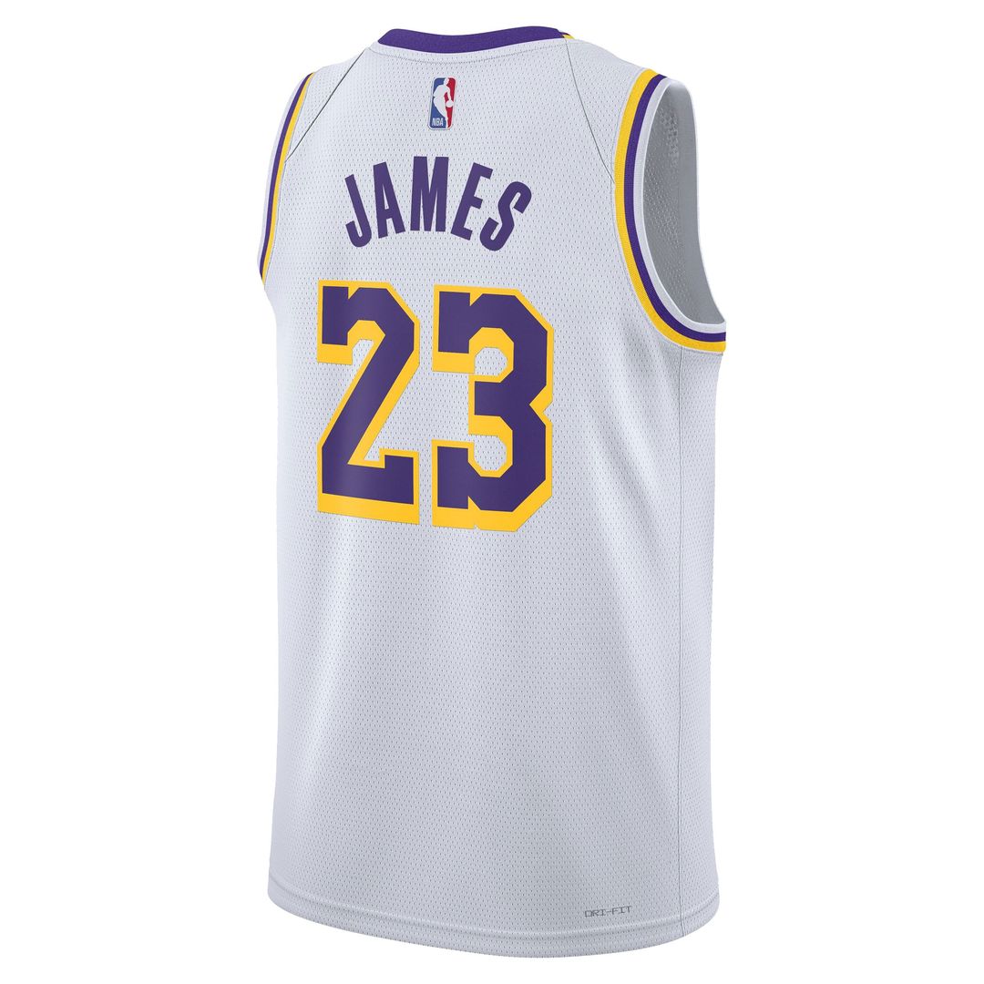 Los Angeles Lakers LeBron James Nike Unisex Swingman Jersey - Icon Edition - Gold Team Jersey Sports Fan Apparel