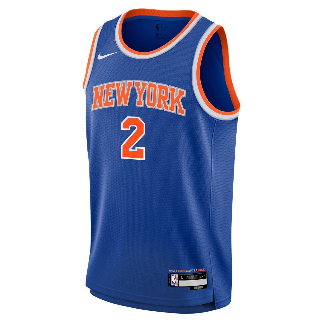 New York Knicks Miles McBride Nike Youth Swingman Jersey - Icon Edition - Blue Team Jersey Sports Fan Apparel