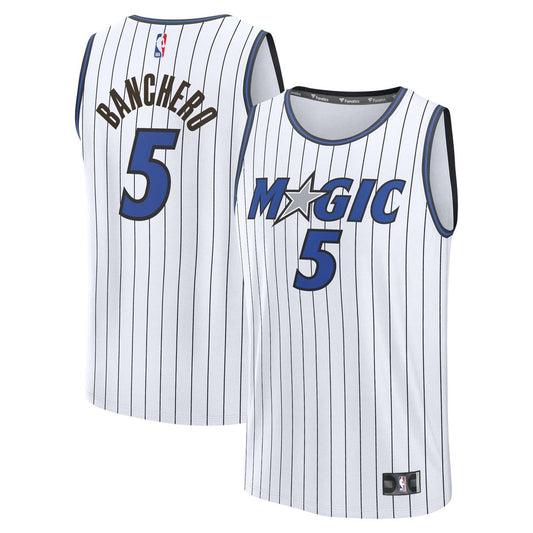 Orlando Magic Paolo Banchero Fanatics Fast Break Replica Player Jersey - Association Edition - White Team Jersey Sports Fan Apparel
