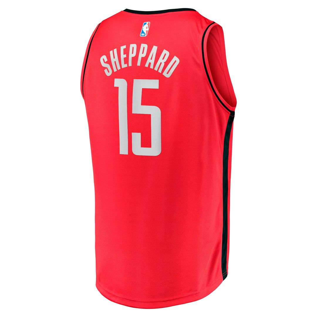 Houston Rockets Reed Sheppard Fanatics Youth 2024 NBA Draft Fast Break Player Jersey - Icon Edition - Red Team Jersey Sports Fan Apparel