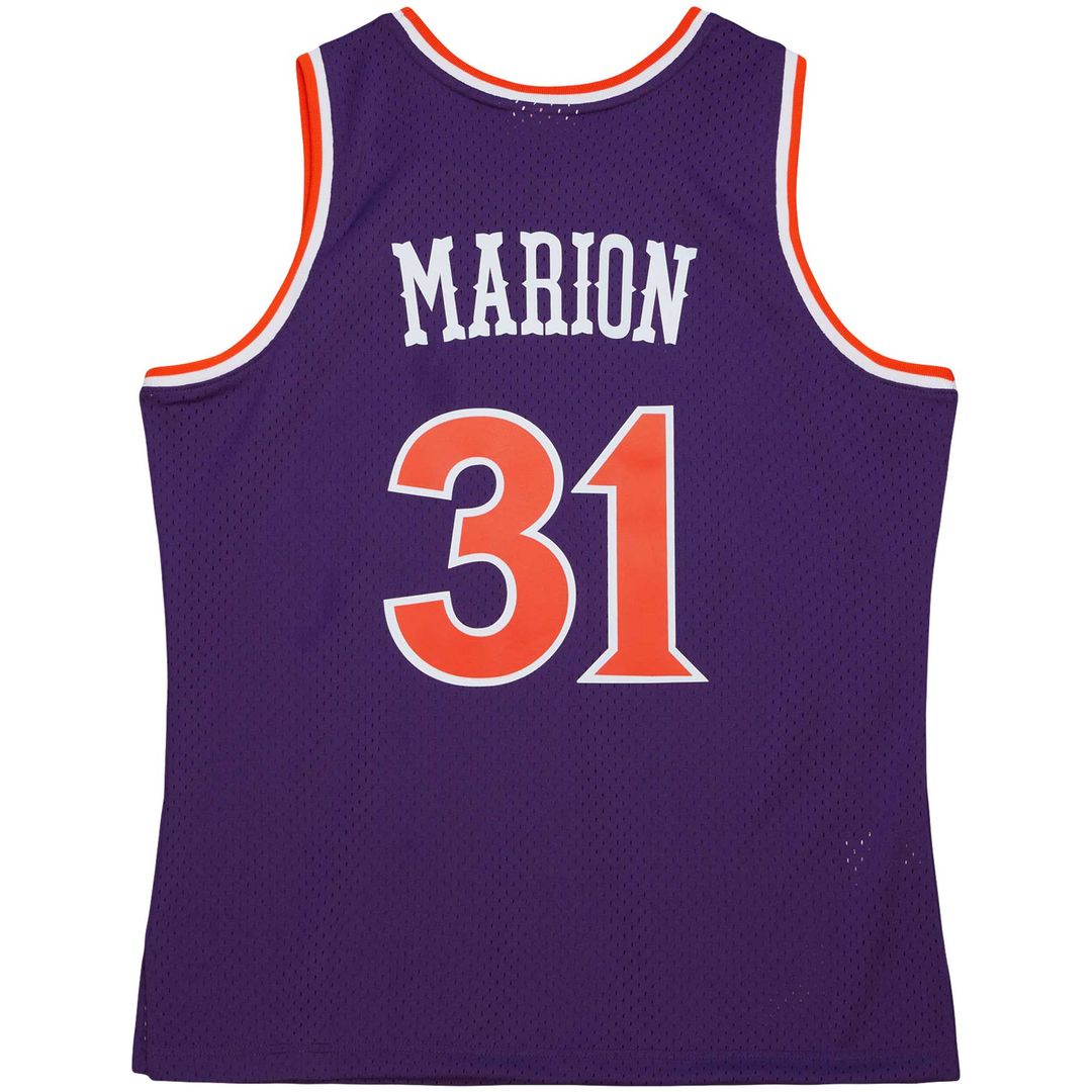 Phoenix Suns Shawn Marion Mitchell & Ness 2005/06 Hardwood Classics Swingman Jersey - Purple Team Jersey Sports Fan Apparel