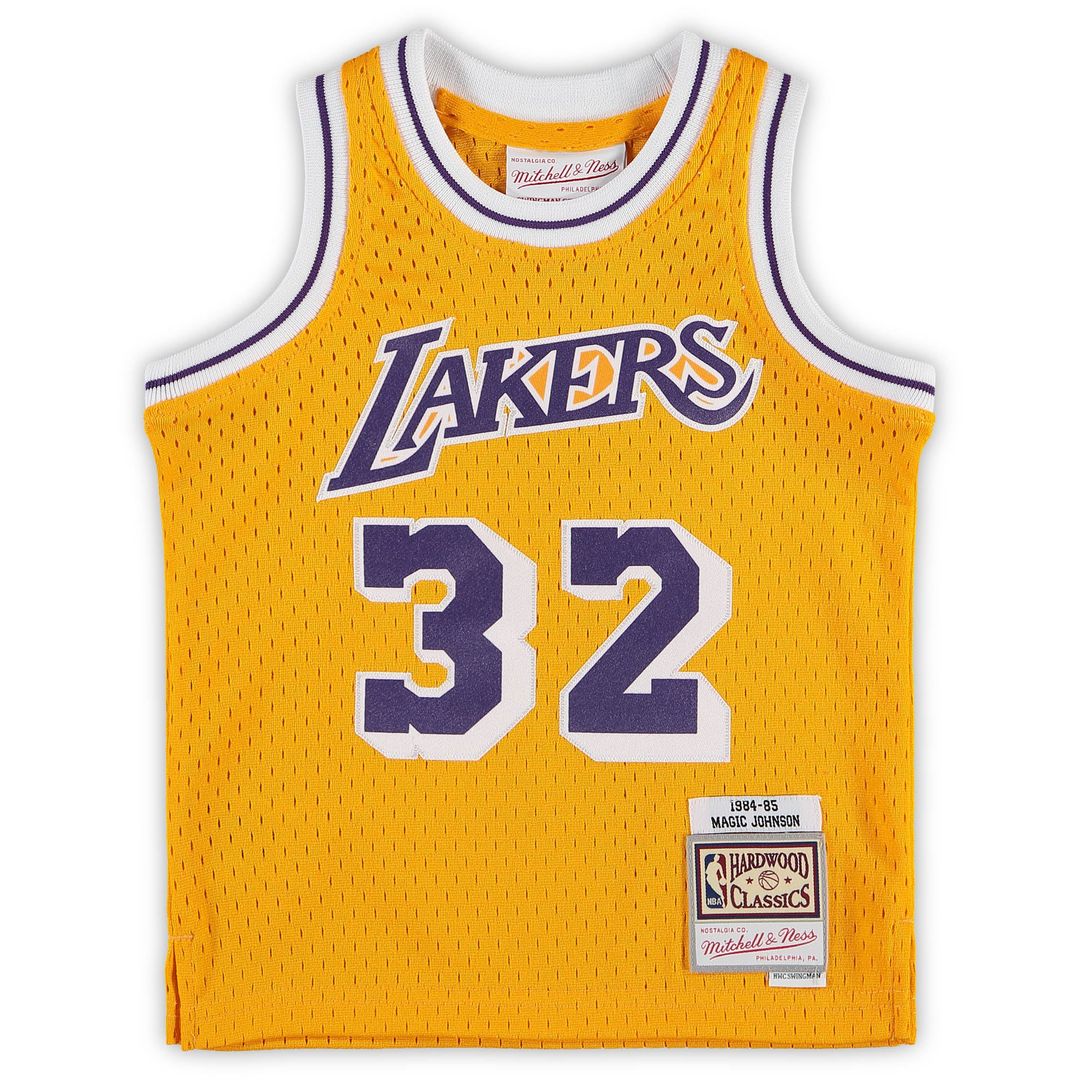 Los Angeles Lakers Magic Johnson Mitchell & Ness Infant Retired Player Jersey - Gold Team Jersey Sports Fan Apparel