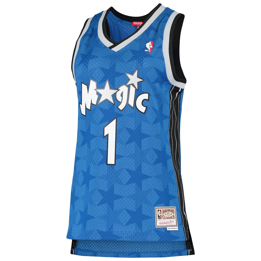Orlando Magic Tracy McGrady Mitchell & Ness Women's 2000/01 Hardwood Classics Swingman Jersey - Blue Team Jersey Sports Fan Apparel