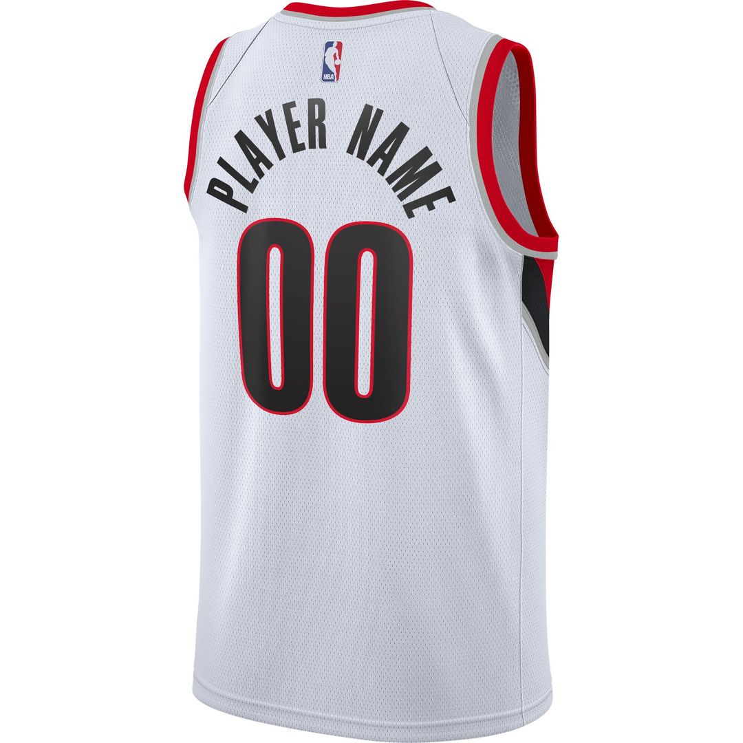 Portland Trail Blazers Nike 2020/21 Swingman Custom Jersey - Icon Edition - Black Team Jersey Sports Fan Apparel
