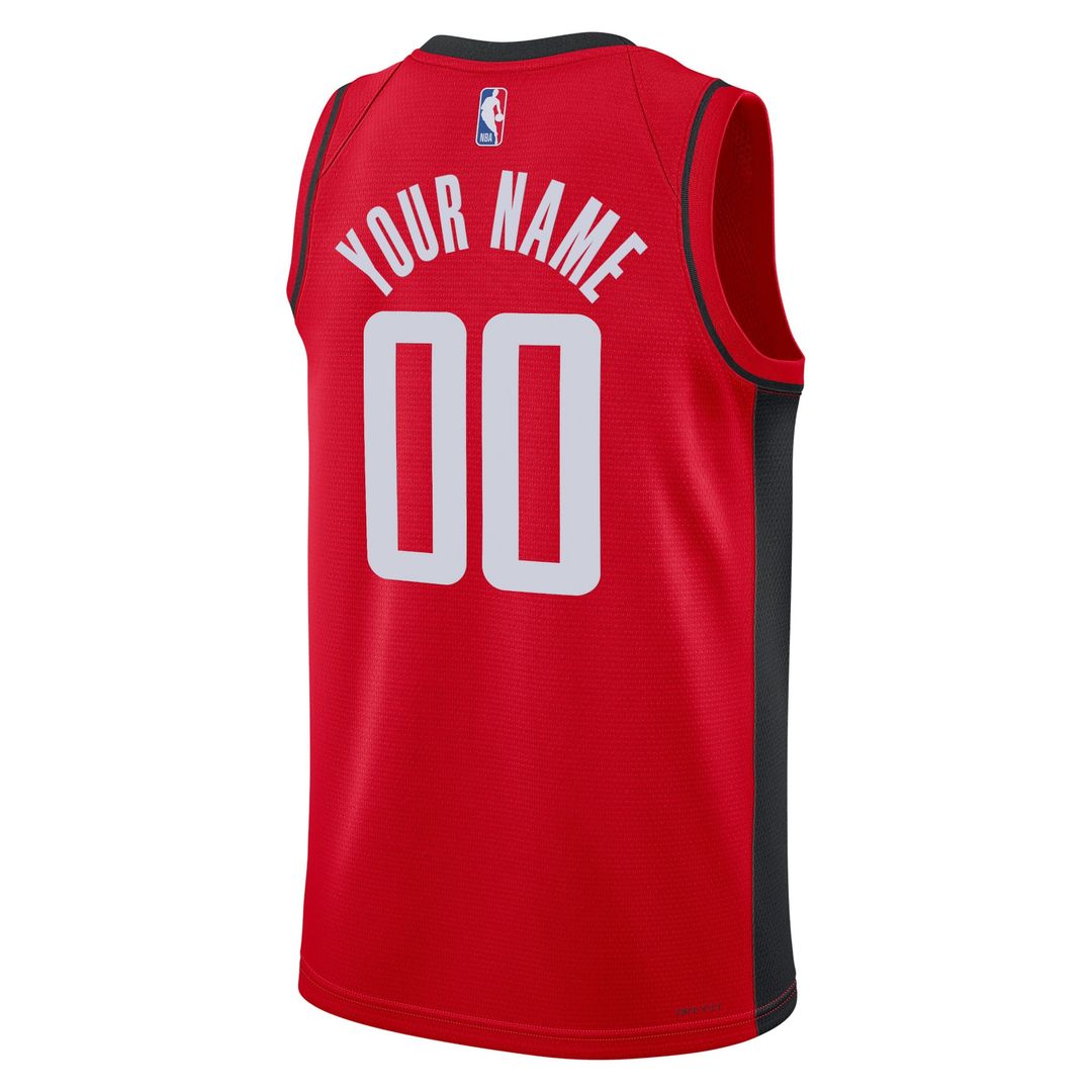 Houston Rockets Nike Unisex Swingman Custom Jersey White - Association Edition Team Jersey Sports Fan Apparel