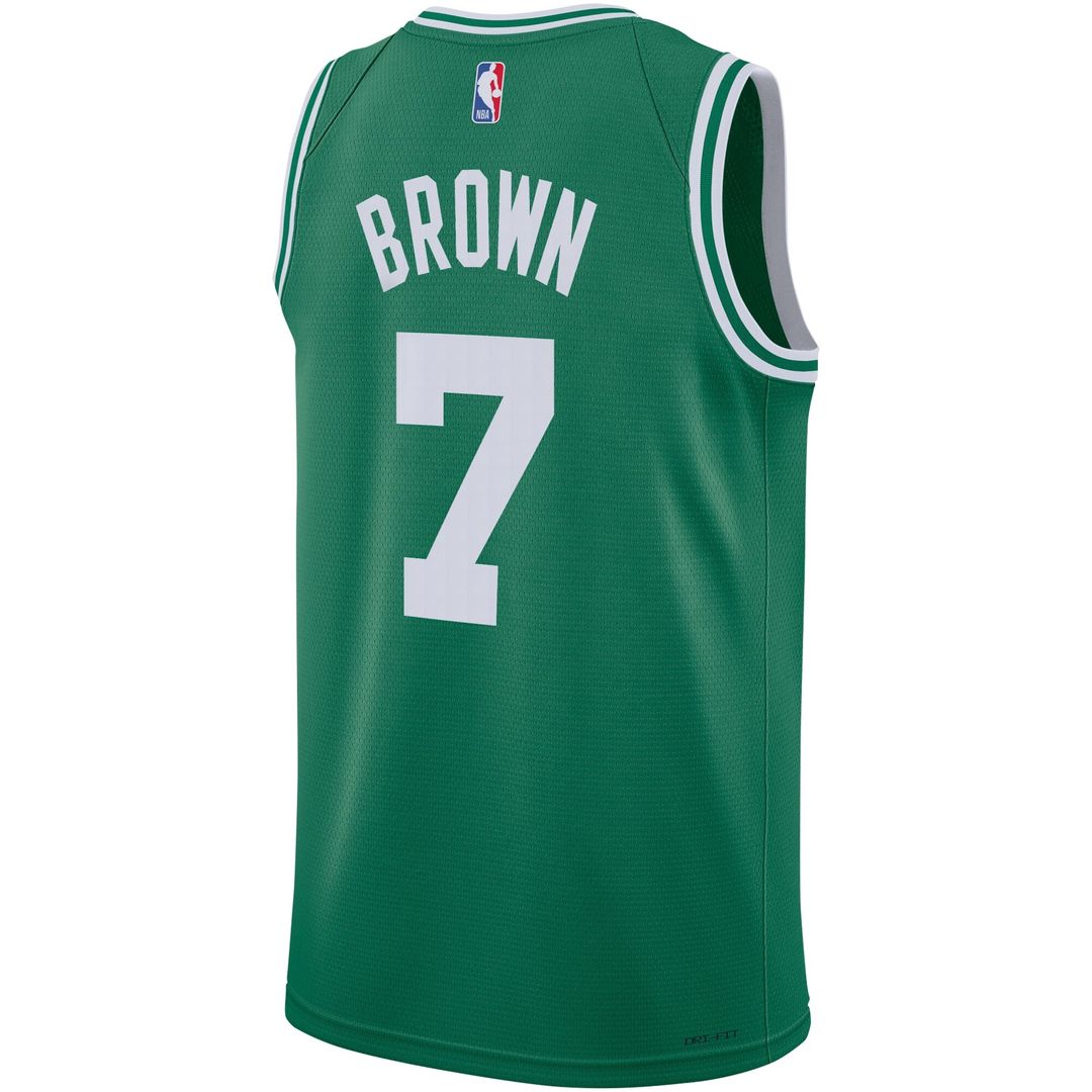 Boston Celtics Jaylen Brown Nike Youth Swingman Jersey - Icon Edition - Kelly Green Team Jersey Sports Fan Apparel