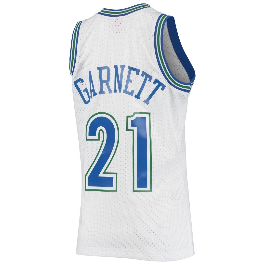 Minnesota Timberwolves Kevin Garnett Mitchell & Ness Hardwood Classics Swingman Jersey - Black Team Jersey Sports Fan Apparel