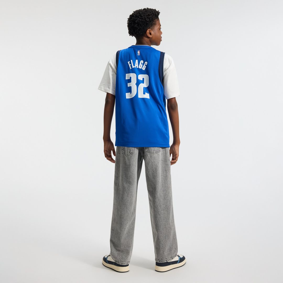 Dallas Mavericks Cooper Flagg Fanatics Youth 2025 NBA Draft First Round Pick Fast Break Replica Jersey - Icon Edition - Blue Team Jersey Sports Fan Ap