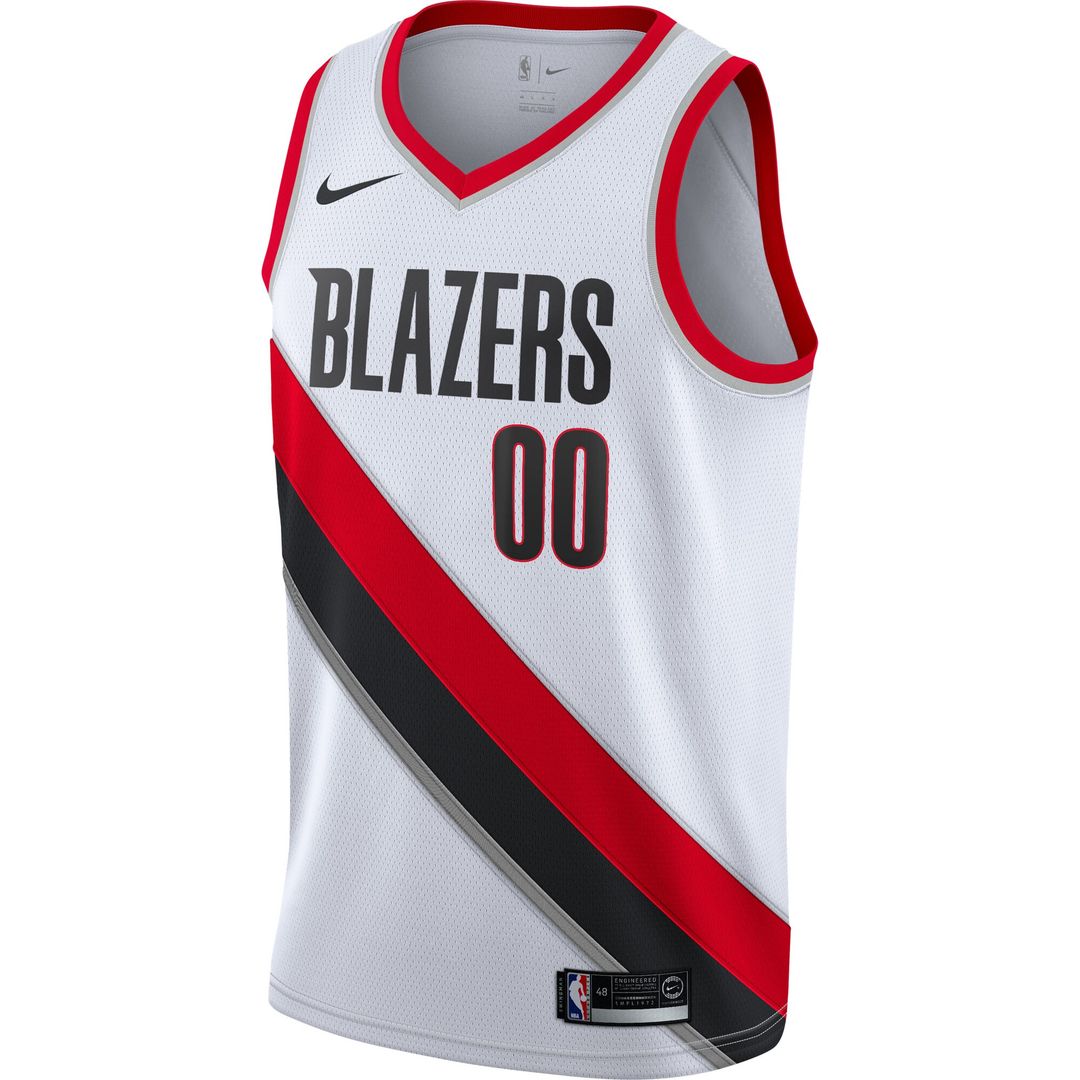 Portland Trail Blazers Nike 2020/21 Swingman Custom Jersey - Icon Edition - Black Team Jersey Sports Fan Apparel