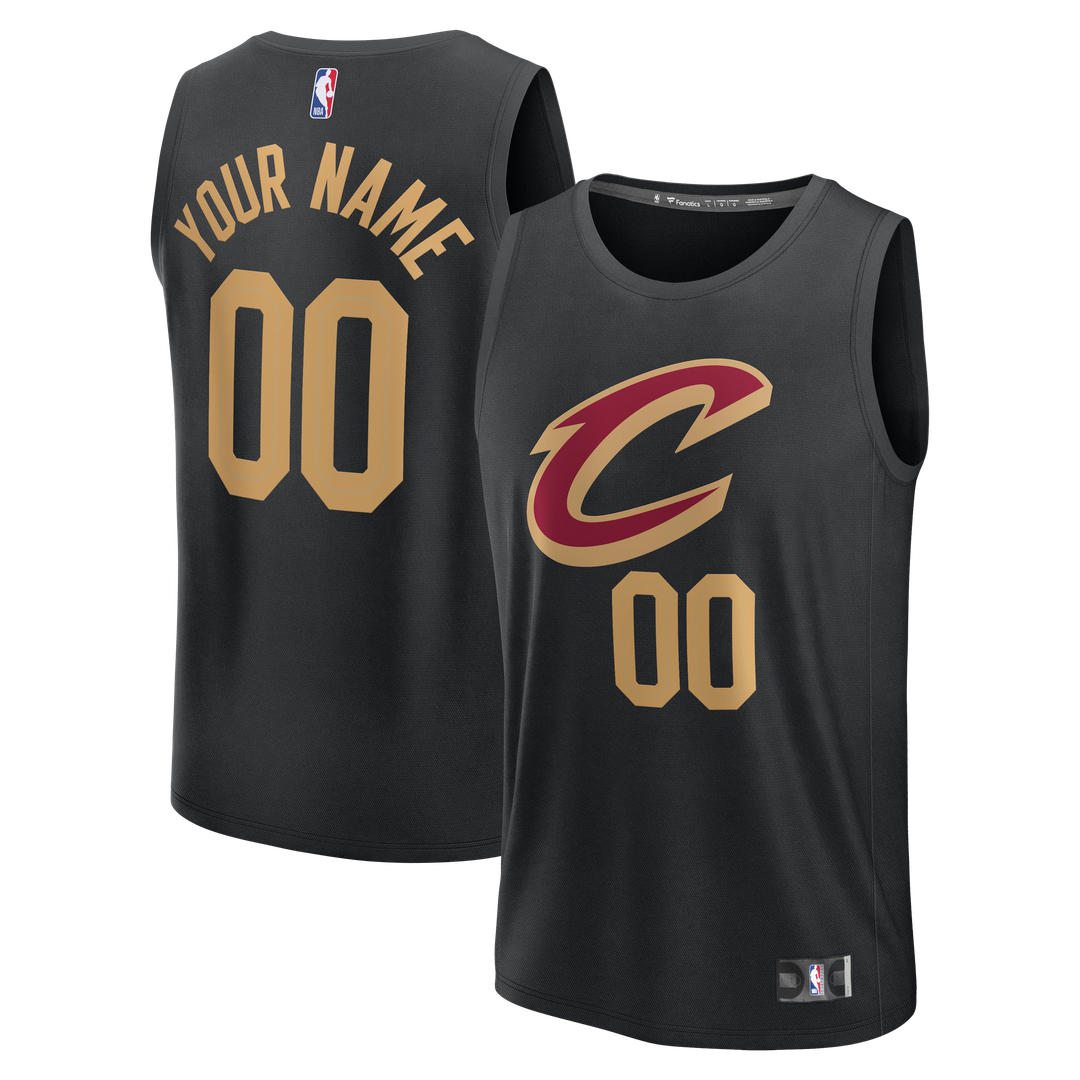 Cleveland Cavaliers Fanatics Youth Fast Break Custom Jersey - Icon Edition - Red Team Jersey Sports Fan Apparel