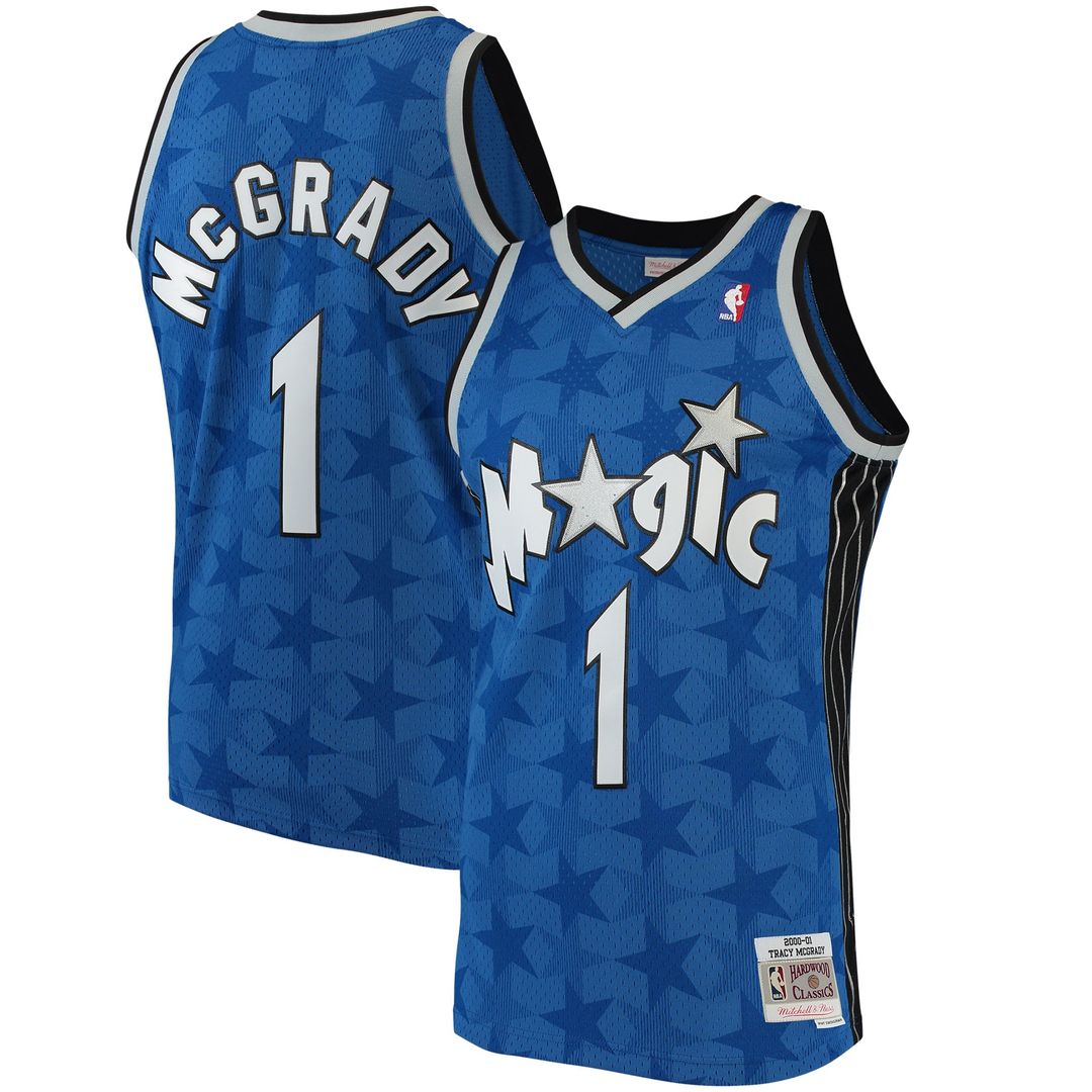 Orlando Magic Tracy McGrady Mitchell & Ness Hardwood Classics Swingman Jersey - Black Team Jersey Sports Fan Apparel