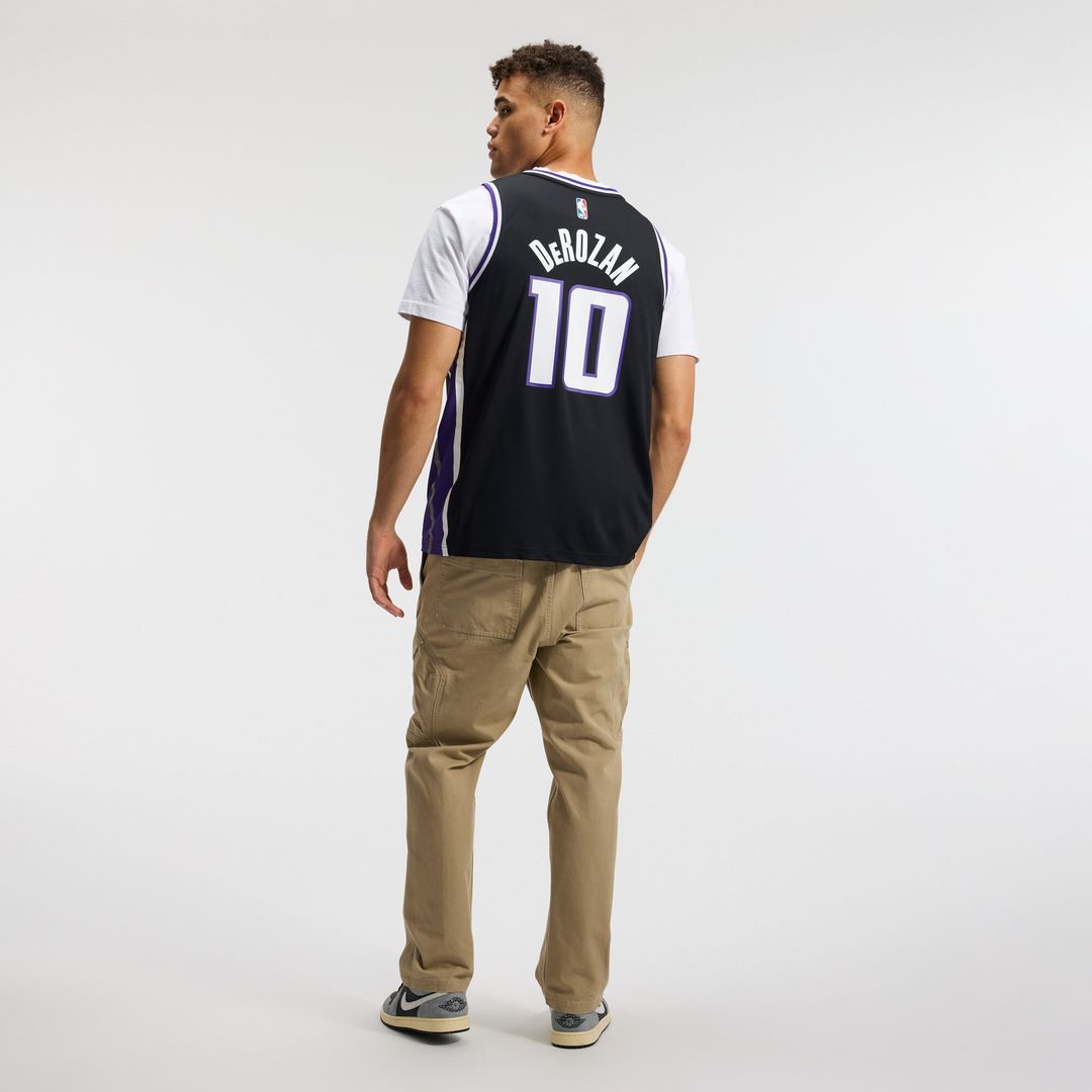 Sacramento Kings DeMar DeRozan Fanatics Fast Break Replica Player Jersey - Icon Edition - Black Team Jersey Sports Fan Apparel
