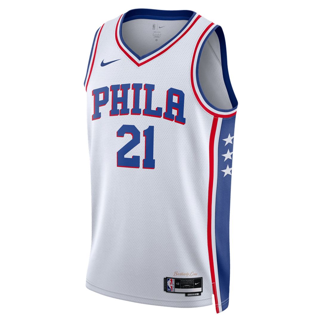 Philadelphia 76ers Joel Embiid Nike Unisex Swingman Jersey - Icon Edition - Royal Team Jersey Sports Fan Apparel
