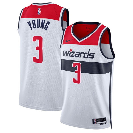 Washington Wizards Trae Young Nike Unisex Swingman Jersey - Association Edition - White Team Jersey Sports Fan Apparel