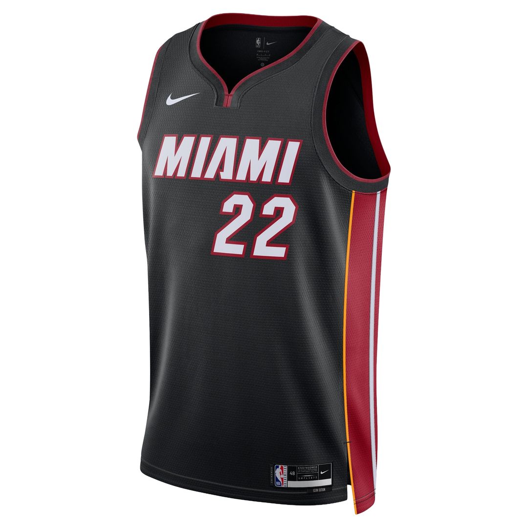 Miami Heat Andrew Wiggins Nike Unisex Swingman Player Jersey - Icon Edition - Black Team Jersey Sports Fan Apparel