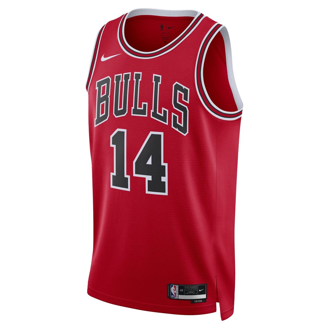 Chicago Bulls Matas Buzelis Nike Unisex Swingman Player Jersey - Icon Edition - Red Team Jersey Sports Fan Apparel