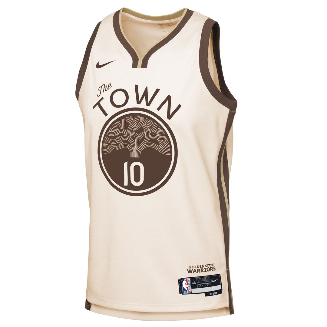 Golden State Warriors Jimmy Butler III Nike Youth 2025/26 City Edition Swingman Jersey - Tan Team Jersey Sports Fan Apparel