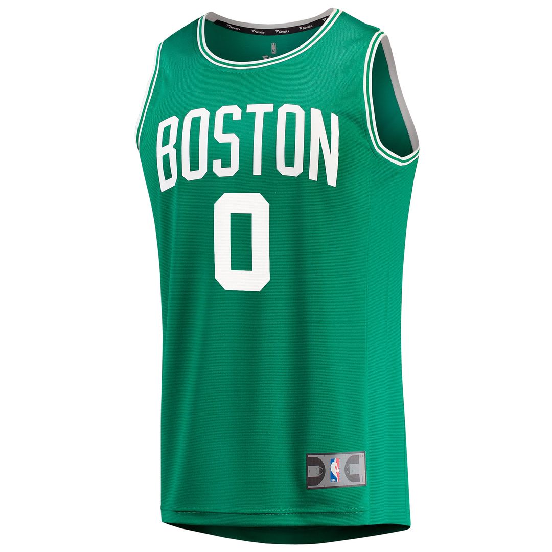 Boston Celtics Jayson Tatum Fanatics Fast Break Replica Jersey - Icon Edition - Kelly Green Team Jersey Sports Fan Apparel