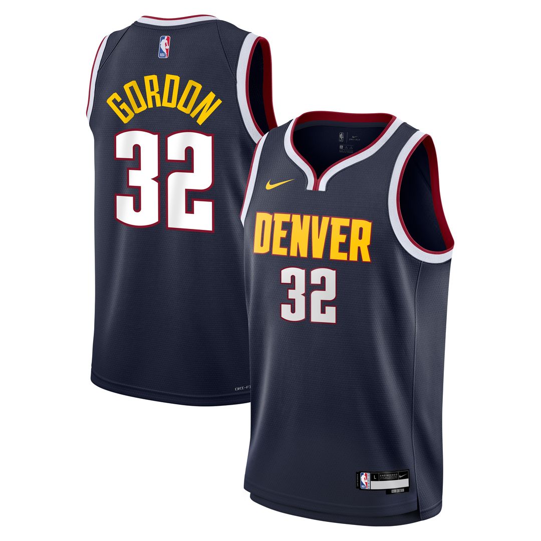 Denver Nuggets Aaron Gordon Nike Youth Swingman Jersey - Icon Edition - Navy Team Jersey Sports Fan Apparel