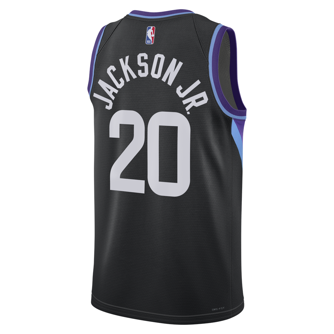 Utah Jazz Jaren Jackson Jr. Jordan Brand Unisex Swingman Jersey - Statement Edition - Black Team Jersey Sports Fan Apparel