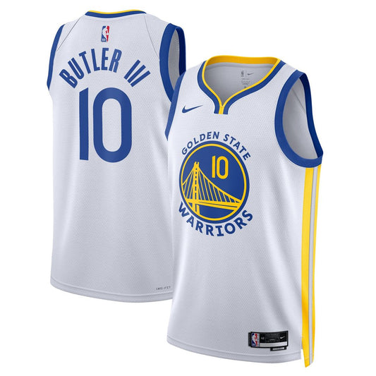 Golden State Warriors Jimmy Butler Nike Unisex Swingman Jersey - Association Edition - White Team Jersey Sports Fan Apparel