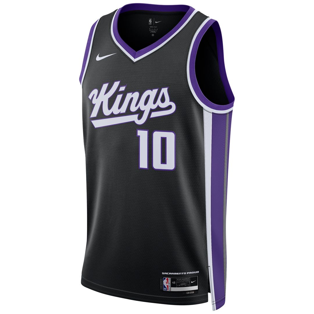 Sacramento Kings DeMar DeRozan Nike Unisex Swingman Player Jersey - Icon Edition - Black Team Jersey Sports Fan Apparel