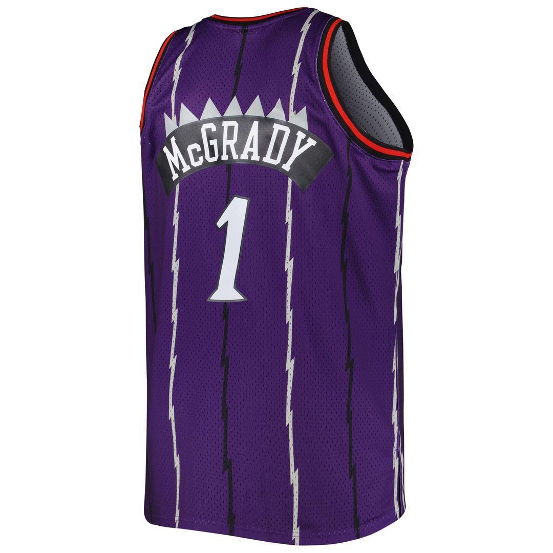 Toronto Raptors Tracy McGrady Mitchell & Ness Big & Tall Hardwood Classics 1998/99 Swingman Jersey - Purple Team Jersey Sports Fan Apparel
