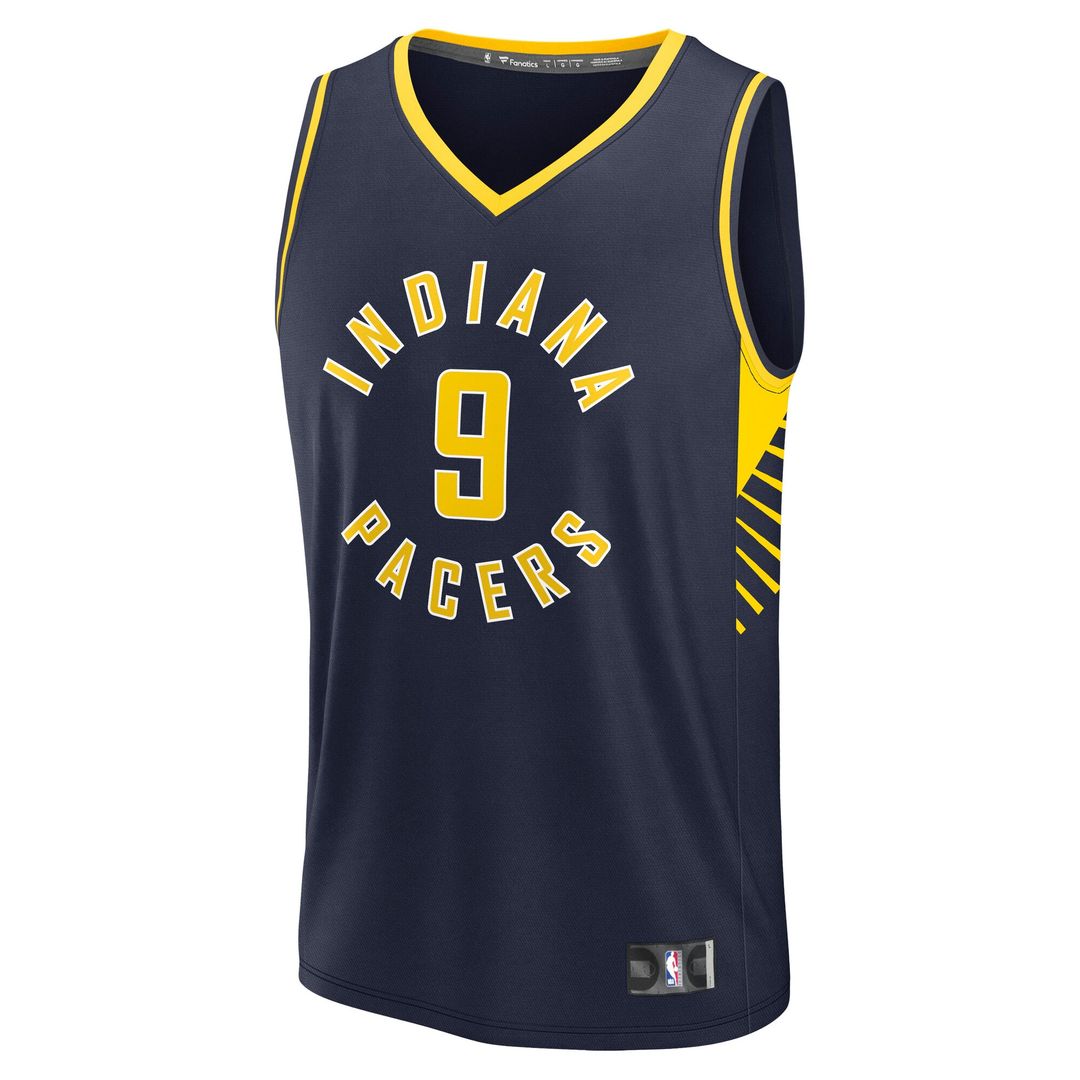 Indiana Pacers T.J. McConnell Fanatics Fast Break Replica Jersey - Navy - Icon Edition Team Jersey Sports Fan Apparel
