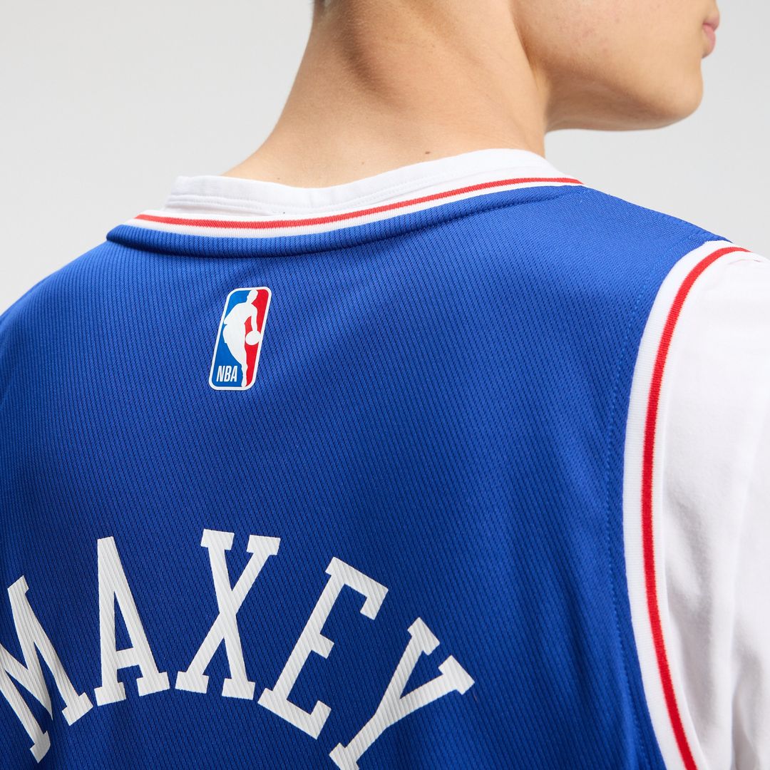 Philadelphia 76ers Tyrese Maxey Fanatics Fast Break Replica Player Jersey - Icon Edition - Royal Team Jersey Sports Fan Apparel