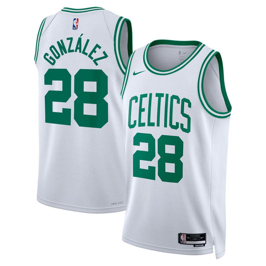 Boston Celtics Hugo González Nike Unisex Swingman Jersey - Association Edition - White Team Jersey Sports Fan Apparel