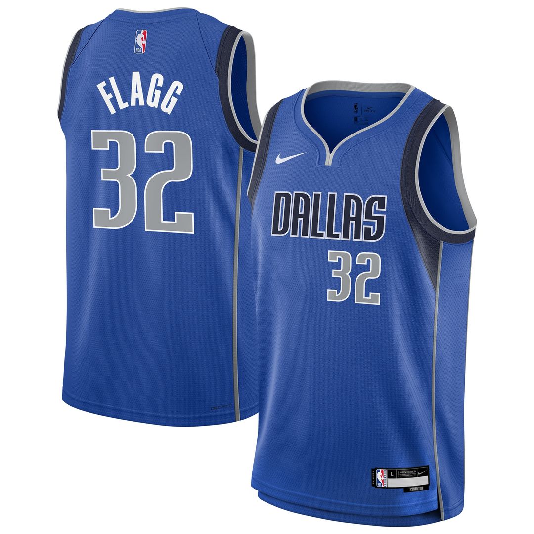 Dallas Mavericks Cooper Flagg Nike Youth Swingman Jersey - Icon Edition - Blue Team Jersey Sports Fan Apparel