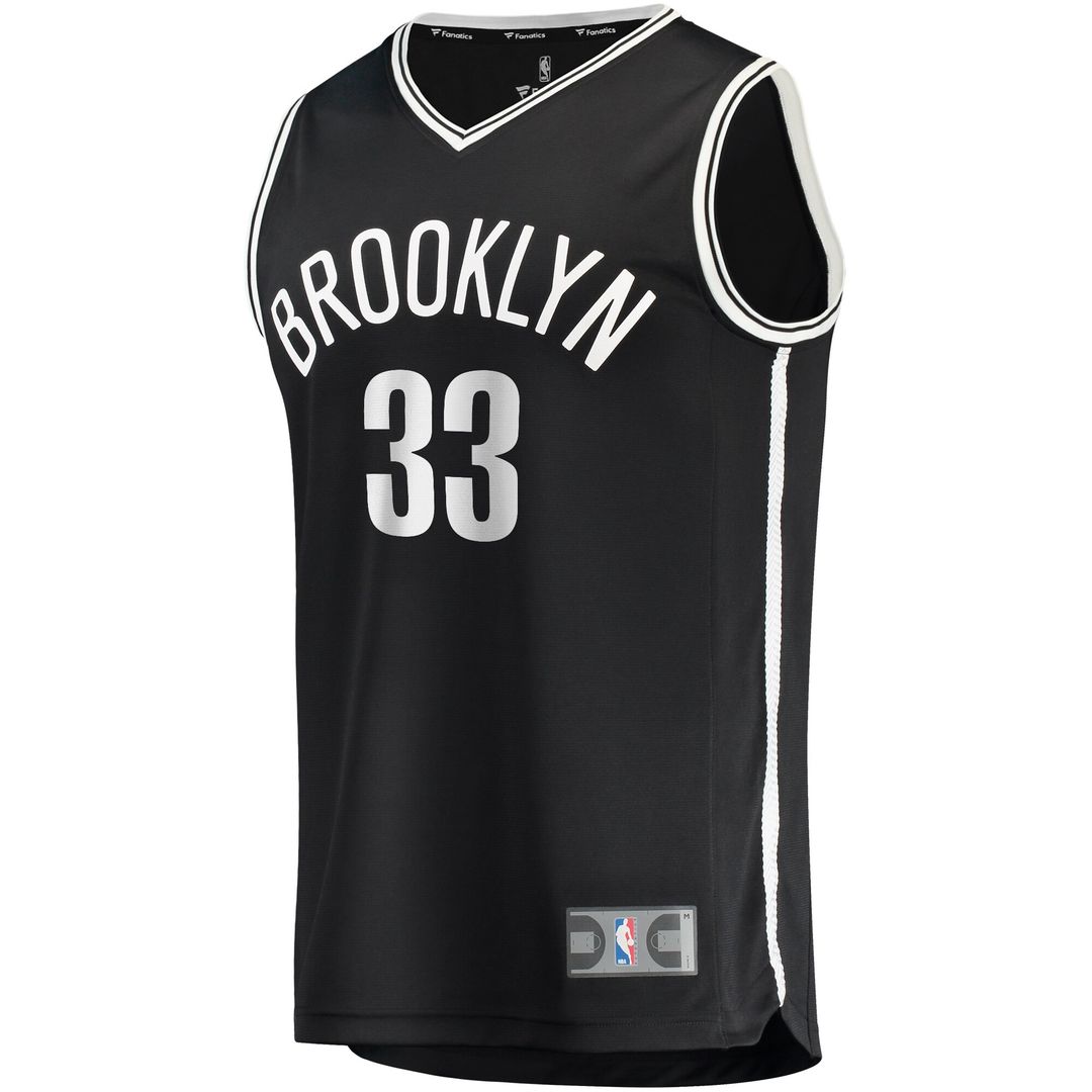 Brooklyn Nets Nicolas Claxton Fanatics Fast Break Player Jersey - Icon Edition - Black Team Jersey Sports Fan Apparel