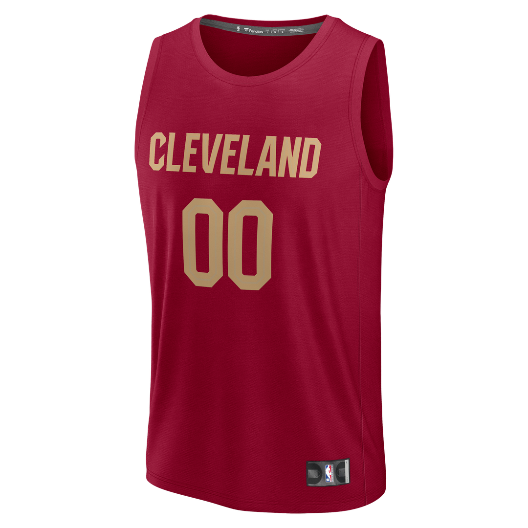 Cleveland Cavaliers Fanatics Youth Fast Break Custom Jersey - Icon Edition - Red Team Jersey Sports Fan Apparel