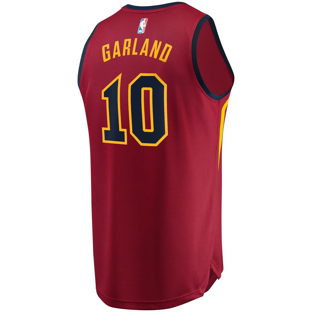 Cleveland Cavaliers Darius Garland Fanatics Youth Replica Fast Break Jersey Wine - Icon Edition Team Jersey Sports Fan Apparel