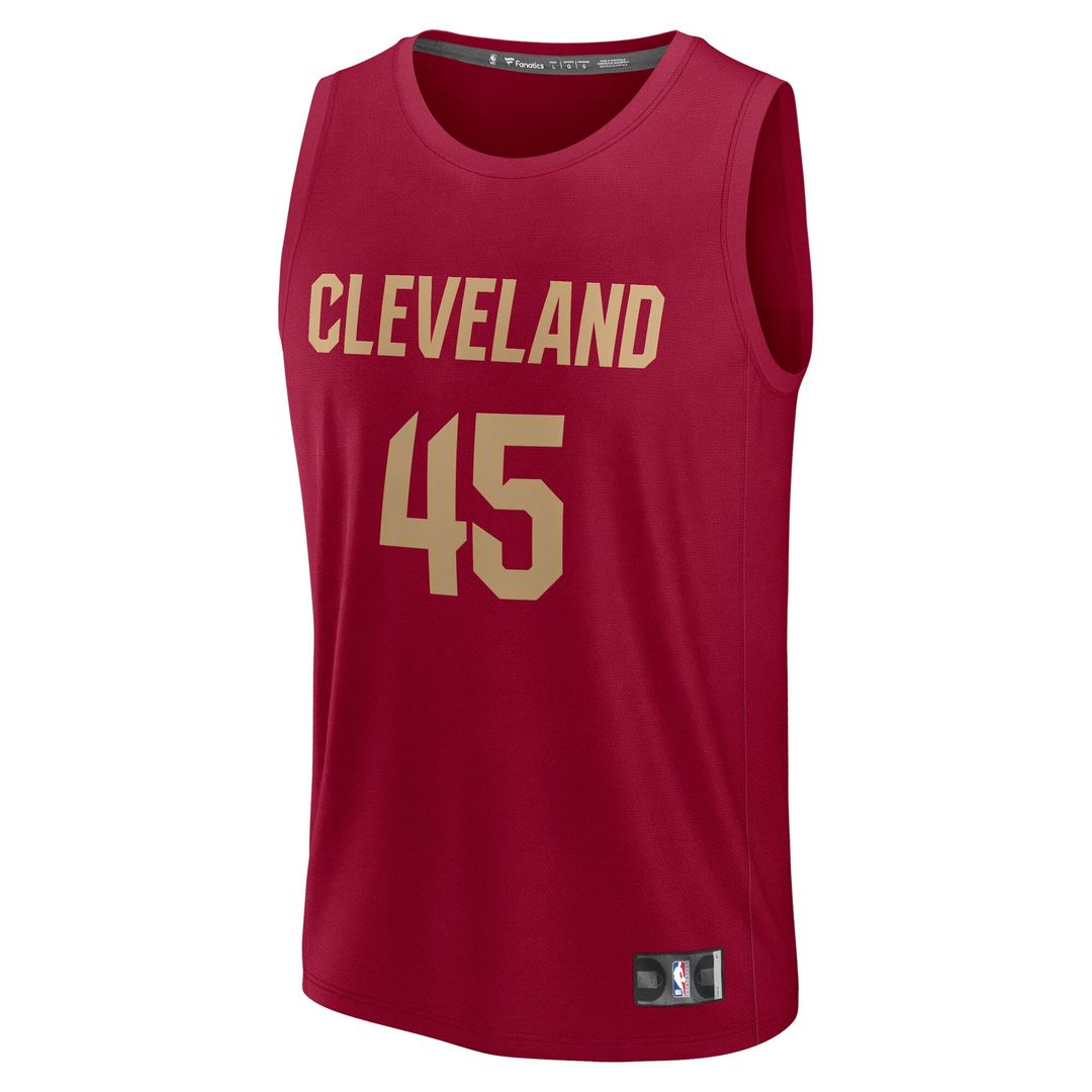 Cleveland Cavaliers Donovan Mitchell Fanatics Fast Break Replica Player Jersey - Icon Edition - Wine Team Jersey Sports Fan Apparel