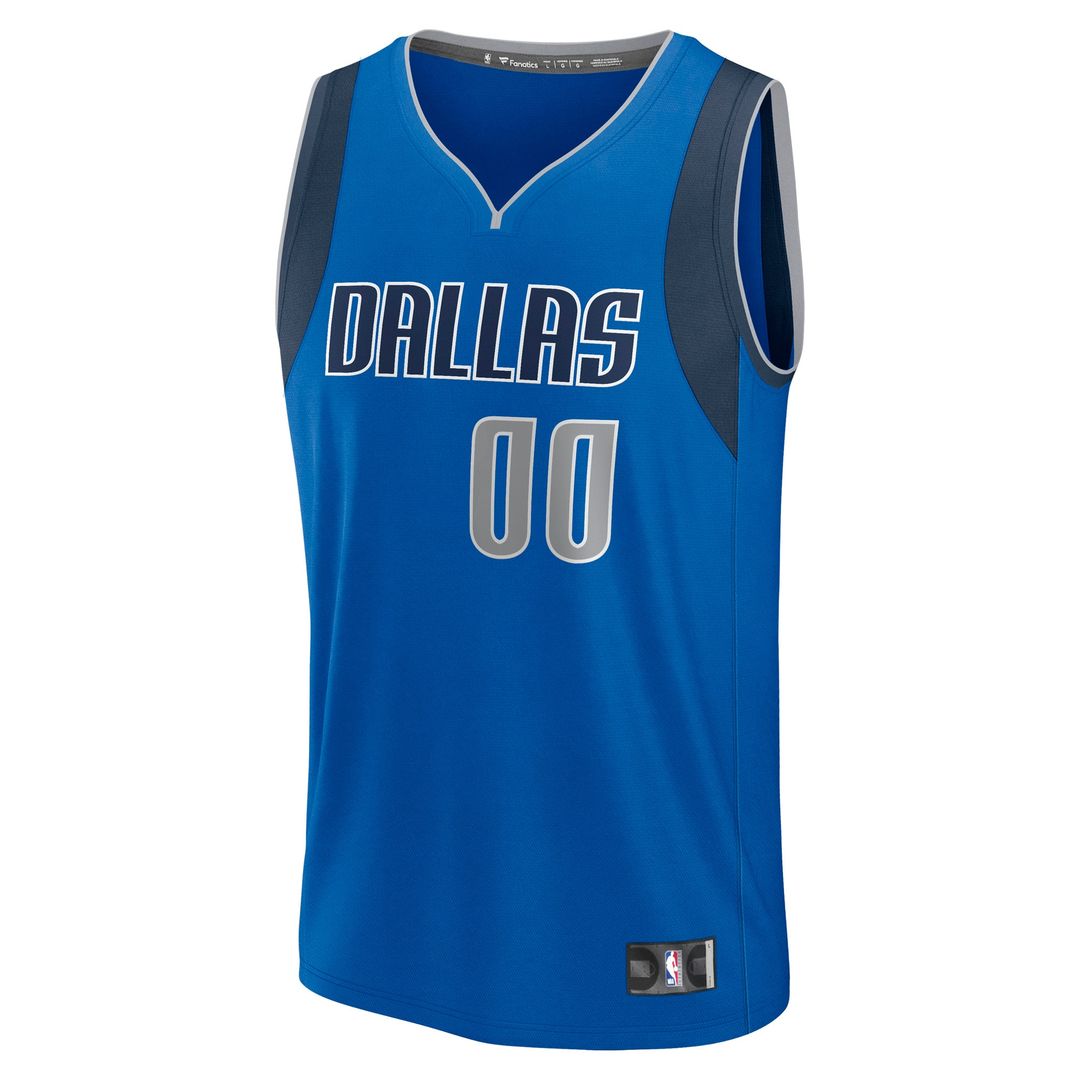 Dallas Mavericks Fanatics Fast Break Custom Jersey - Association Edition - White Team Jersey Sports Fan Apparel