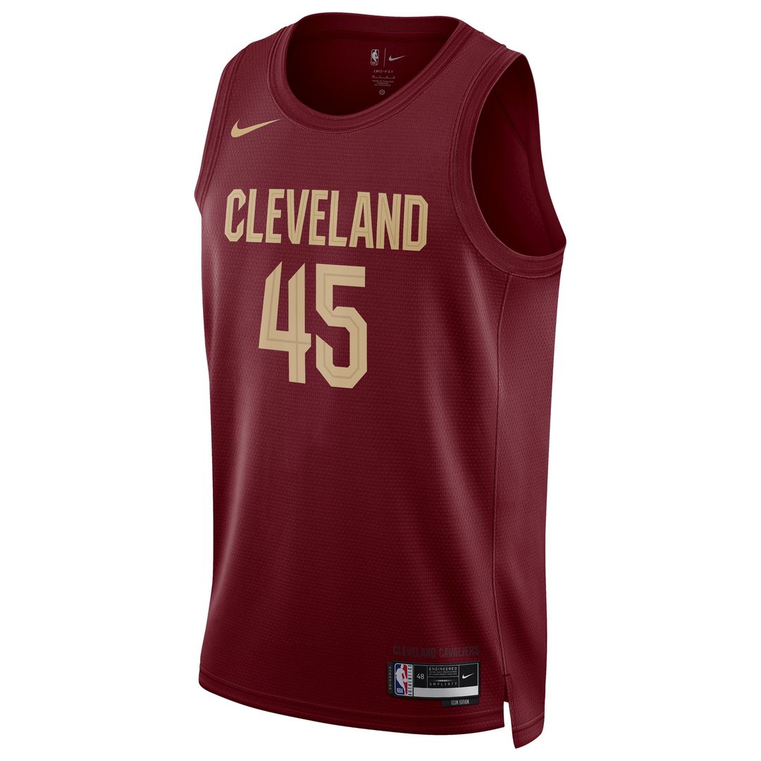 Cleveland Cavaliers Donovan Mitchell Nike Unisex Swingman Jersey - Icon Edition - Wine Team Jersey Sports Fan Apparel