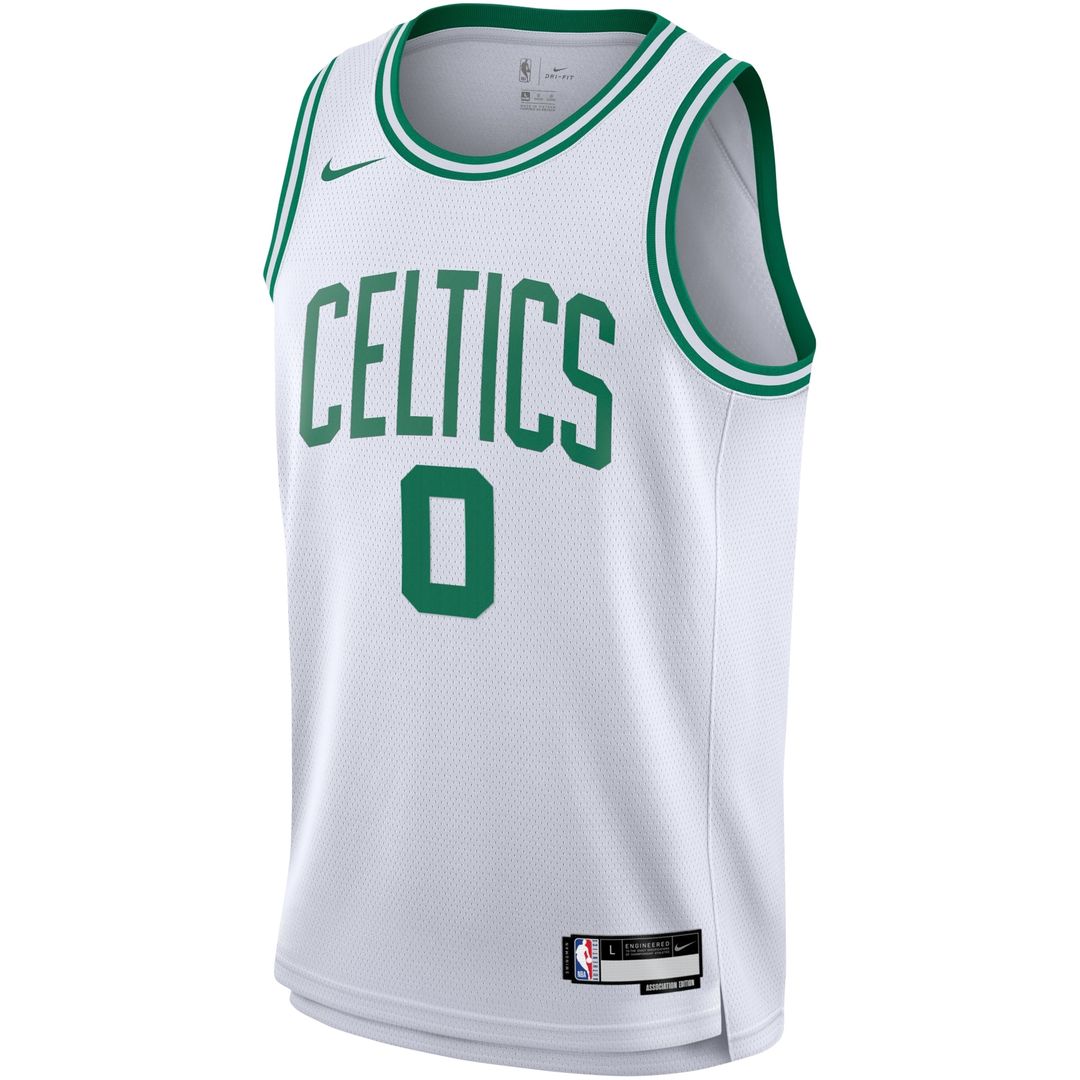 Boston Celtics Jayson Tatum Nike Youth Swingman Jersey - Association Edition - White Team Jersey Sports Fan Apparel