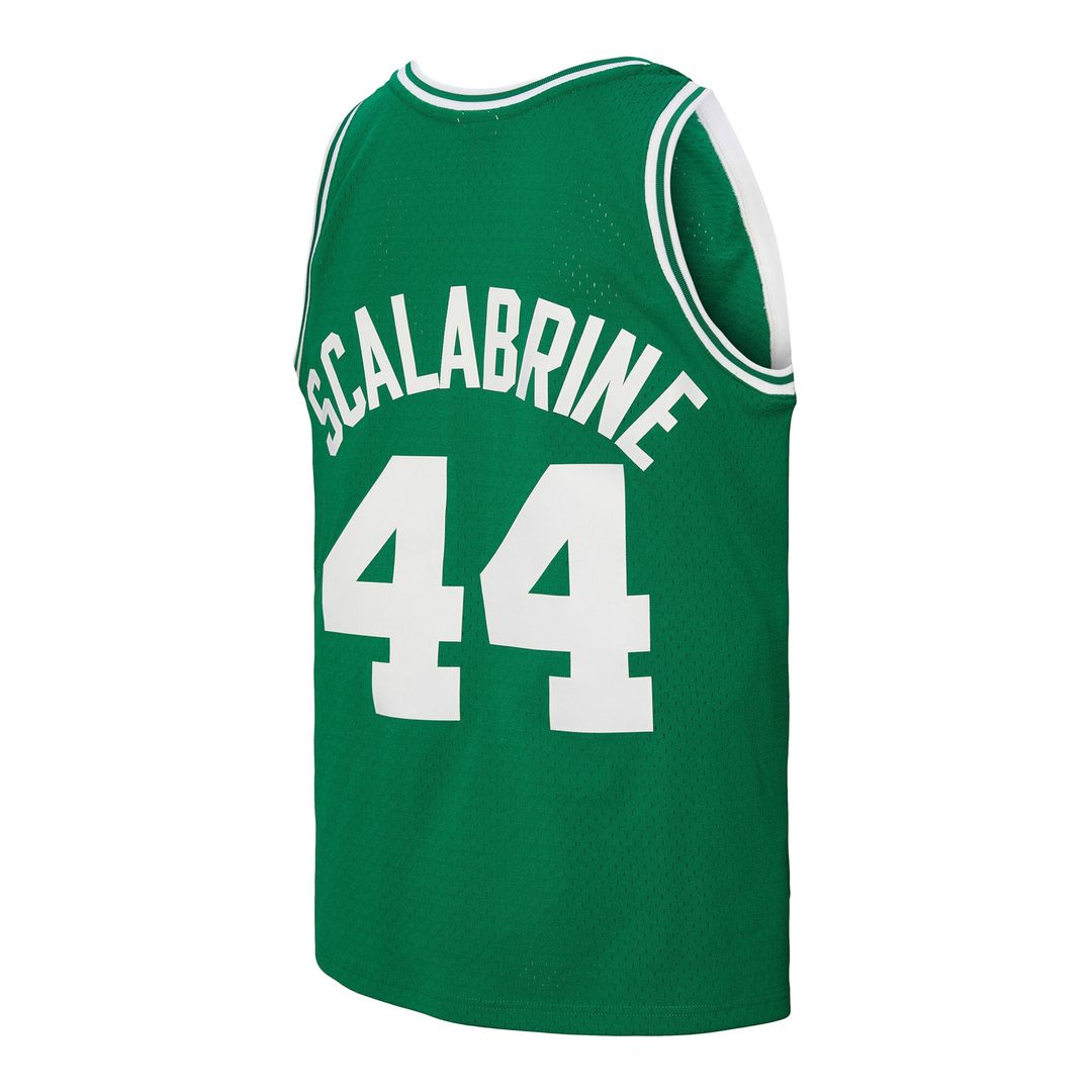 Boston Celtics Brian Scalabrine Mitchell & Ness 2007/08 Hardwood Classics Swingman Jersey - Kelly Green Team Jersey Sports Fan Apparel