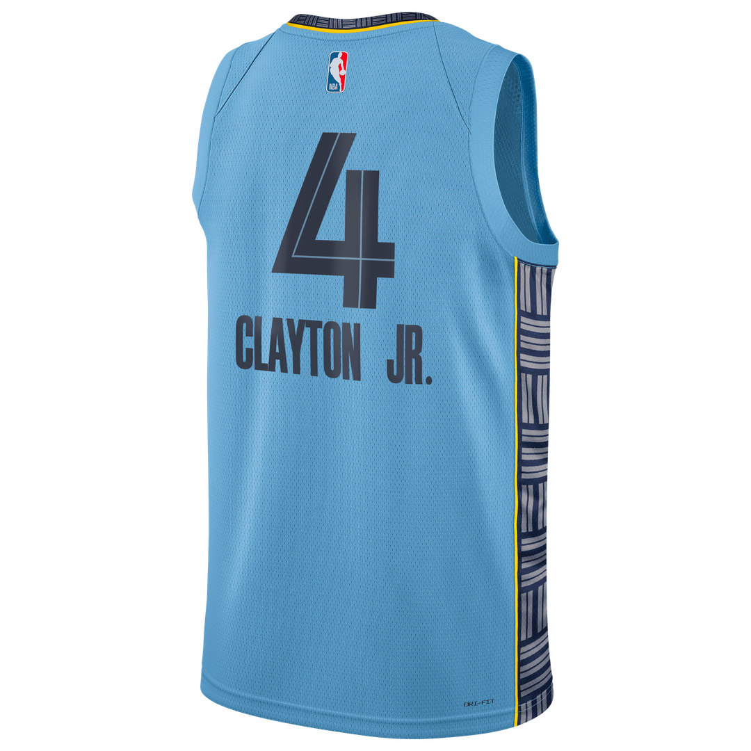 Memphis Grizzlies Walter Clayton Jr. Jordan Brand Unisex Swingman Jersey - Statement Edition - Light Blue Team Jersey Sports Fan Apparel