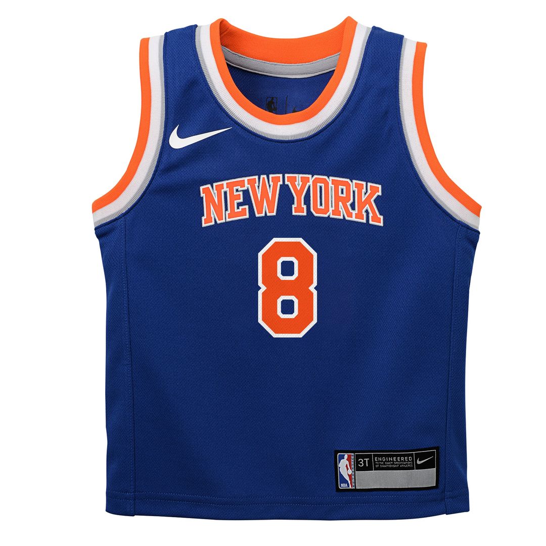 New York Knicks OG Anunoby Nike Preschool Swingman Swingman Jersey - Icon Edition - Blue Team Jersey Sports Fan Apparel