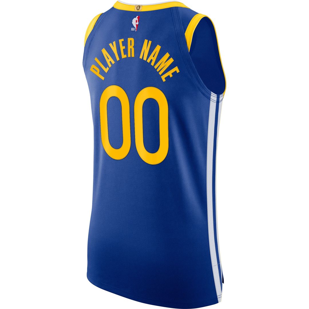 Golden State Warriors Nike 2020/21 Authentic Custom Jersey Blue - Icon Edition Team Jersey Sports Fan Apparel