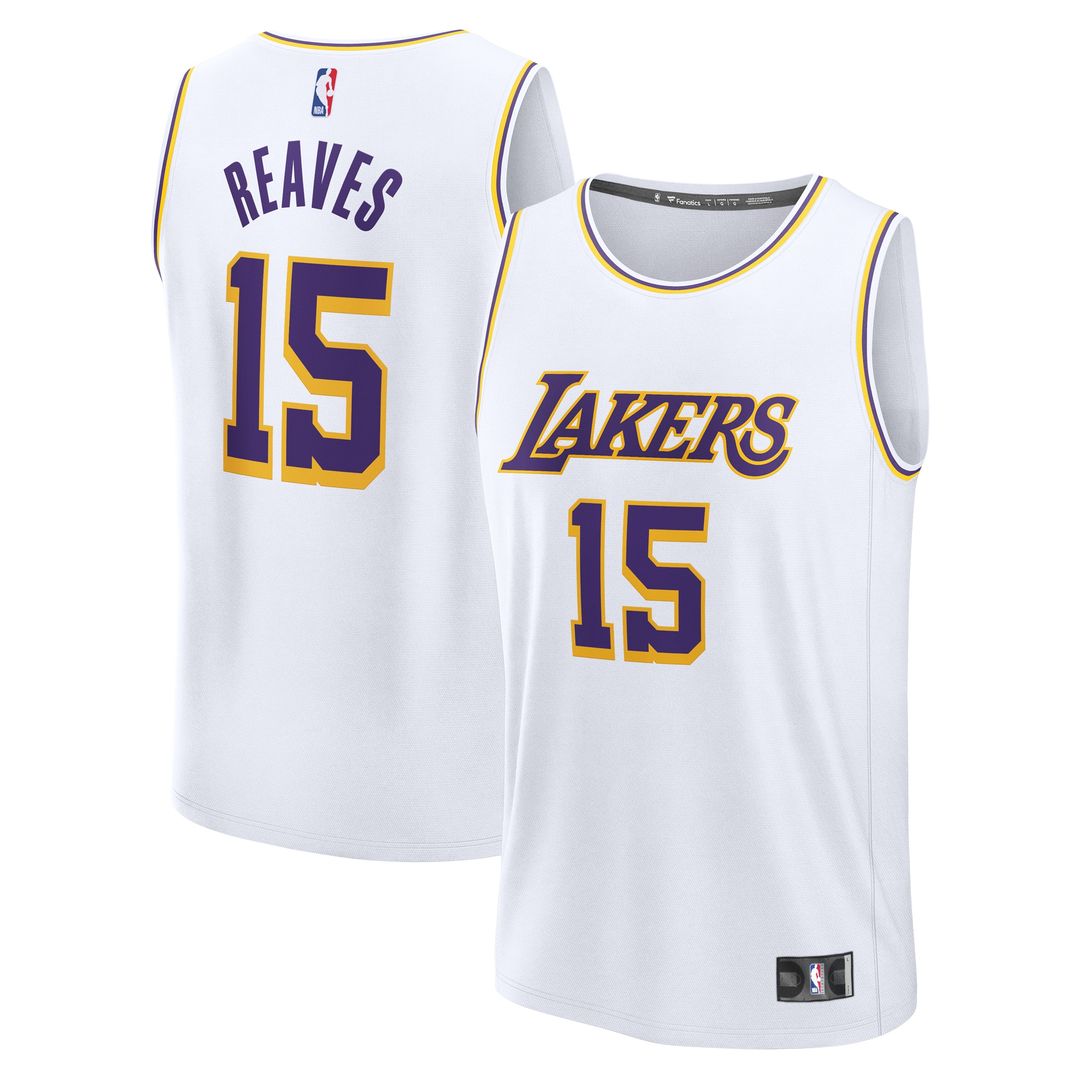 Los Angeles Lakers Austin Reaves Fanatics Fast Break Player Jersey - Icon Edition - Gold Team Jersey Sports Fan Apparel