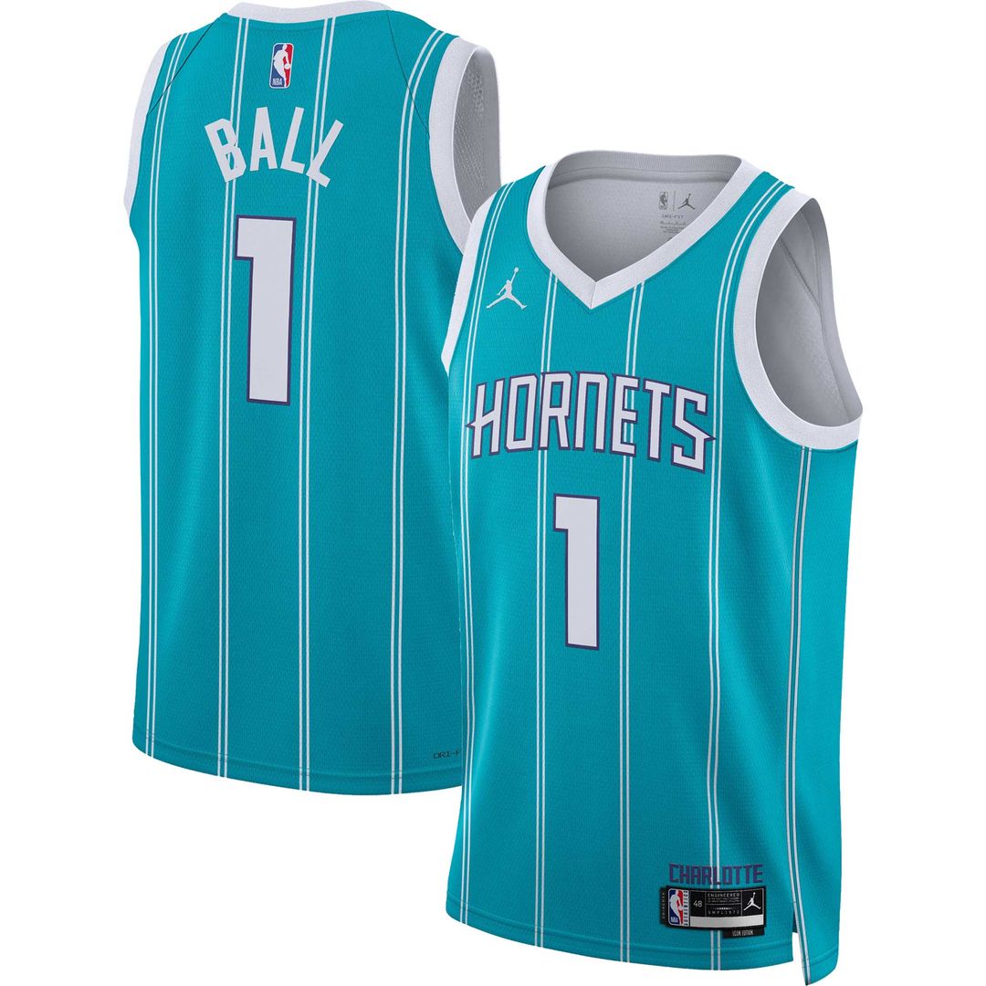 Charlotte Hornets LaMelo Ball Jordan Brand Unisex Swingman Jersey - Association Edition - White Team Jersey Sports Fan Apparel