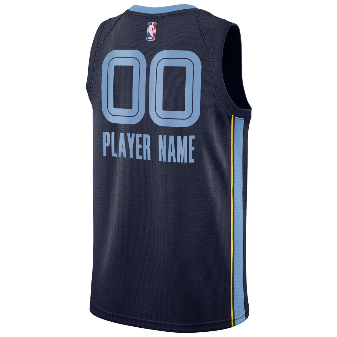 Memphis Grizzlies Nike 2020/21 Swingman Custom Jersey - Association Edition - White Team Jersey Sports Fan Apparel