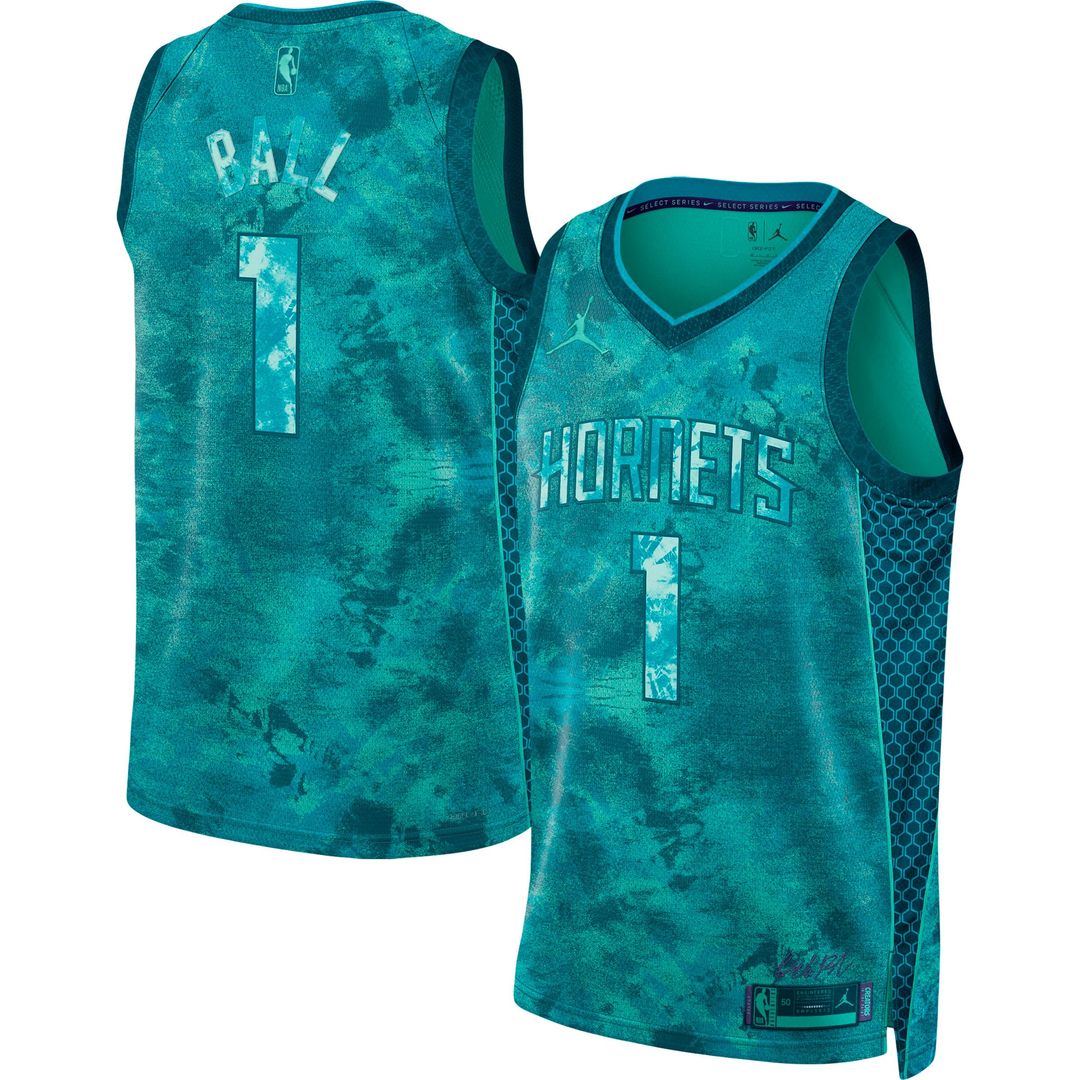 Charlotte Hornets LaMelo Ball Jordan Brand Unisex Select Series Swingman Jersey - Teal Team Jersey Sports Fan Apparel