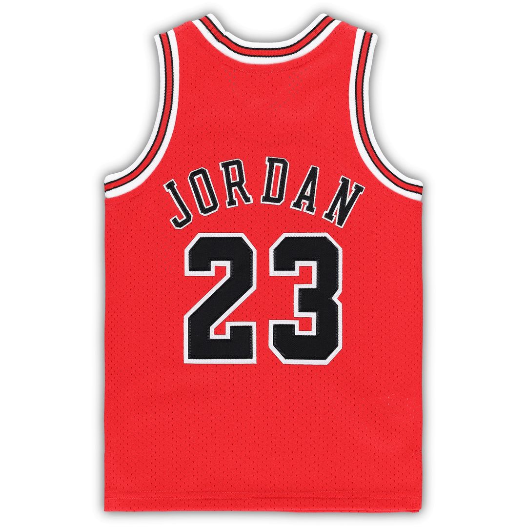 Chicago Bulls Michael Jordan Mitchell & Ness Toddler 1997/98 Hardwood Classics Authentic Jersey - White Team Jersey Sports Fan Apparel